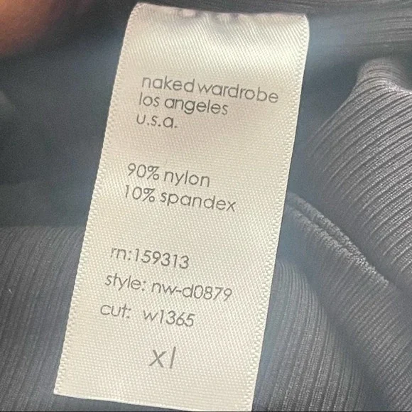 Naked Wardrobe Cutout Back Sleeveless Mini Dress Size XL - Picture 4 of 4